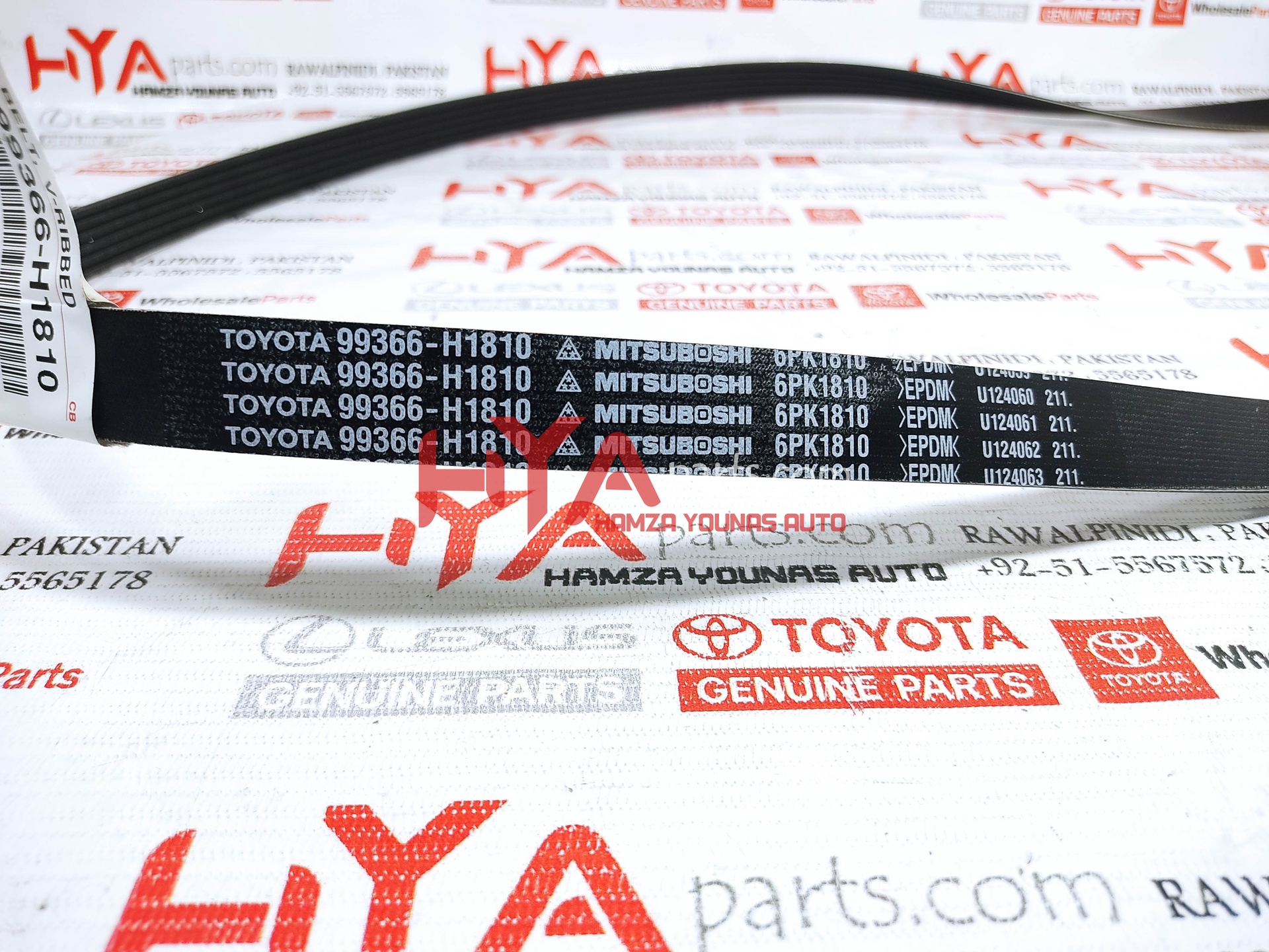(BELT, V(FOR FAN & ALTERNATOR) | H Y A parts